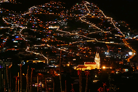 Funchal bei Nacht